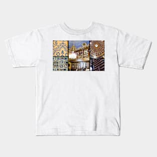 Italian architectural collage. Kids T-Shirt